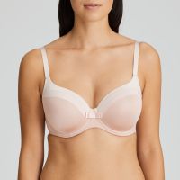 Primadonna Twist Glow Padded Bra - Heart Shape in Powder Rose