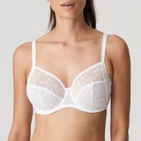 Primadonna Twist Epirus Full Cup Wire Bra in White 