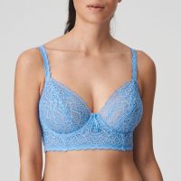 Primadonna Twist I Do Deep Plunge Balcony Longline Santorini Blue