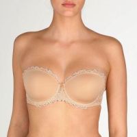 Marie Jo Jane Strapless Bra in Dune