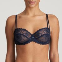 Marie Jo JANE balcony bra horizontal seam in velvet blue