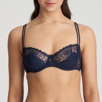 Marie Jo JANE half padded balcony bra in velvet blue 36D