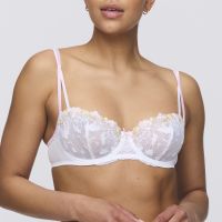 Marie Jo LIZELOT white balcony bra vertical seam