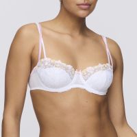 Marie Jo LIZELOT white half padded balcony bra