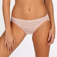 Marie Jo Colour Studio Lace Rio Briefs in pearly pink