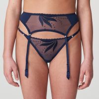 Marie Jo ETOILE garter belt in sapphire blue