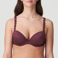 Marie Jo AVERO padded plunge bra in wine