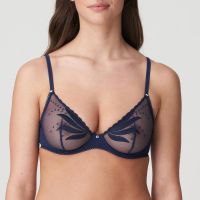 Marie Jo ETOILE plunge bra in sapphire blue