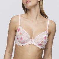 Marie Jo SELYNA gardenia rose plunge bra
