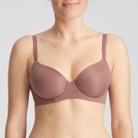 Marie Jo LOUIE spacer full cup bra in satin taupe