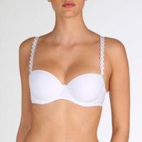 Marie Jo Tom Padded Bra - Balcony in White