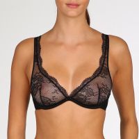 Marie Jo Precious Triangle Bra in Black