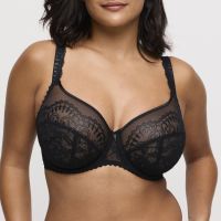 Primadonna SHIMLA balcony bra vertical seam in black