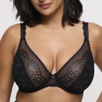 Primadonna SHIMLA plunge bra in black