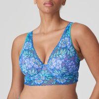 PrimaDonna Twist MORRO BAY half padded plunge bra in Mermaid Blue