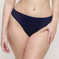 Primadonna Twist KNOKKE thong in sapphire blue