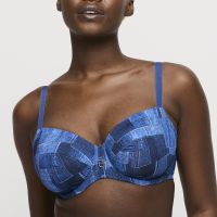 Primadonna Twist MAUNA full cup bra in Twill Blue