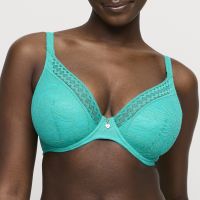 Primadonna Twist PALERMO half padded plunge bra in Sunny Teal