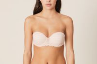 Marie Jo Avero padded bra - strapless in pearly pink