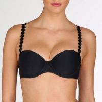 Marie Jo Tom L’Aventure Balcony Bra in Charcoal